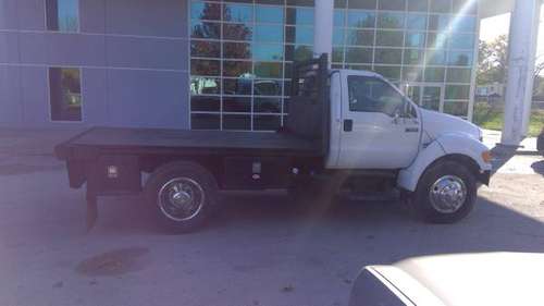 2011 Ford F-650 11ft flatbed 66k miles non cdl for sale in Omaha, IA
