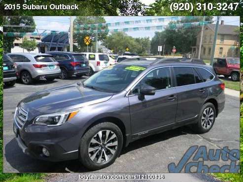 2015 Subaru Outback 2.5i Limited AWD 4dr Wagon with for sale in Appleton, WI