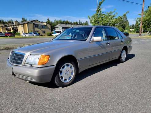 1994 MERCEDES BENZ S500 LOW MILES - - by dealer for sale in Lynnwood, WA
