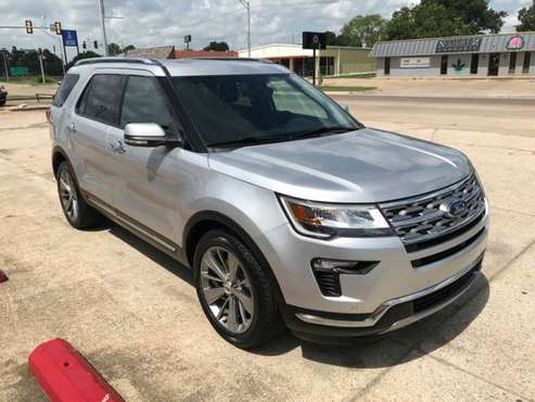 2018 Ford Explorer Limited FWD - cars & trucks - by dealer - vehicle... for sale in Durant, OK