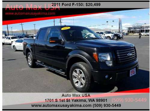 2011 Ford F-150 FX4 4x4 4dr SuperCrew Styleside !!!!!!!!!!!!!!!!!!!! for sale in INTERNET PRICED CALL OR TEXT JIMMY 509-9, WA