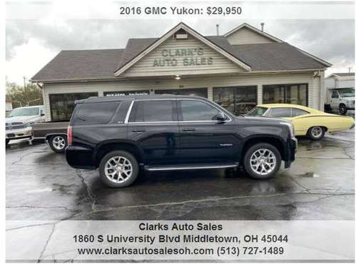 2016 GMC Yukon SLT 4x4 99500 Miles - - by dealer for sale in Middletown, OH