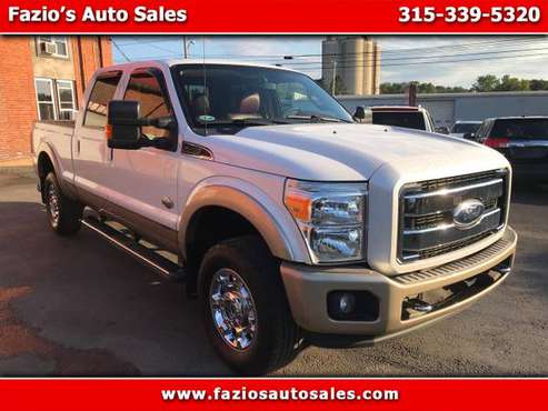 2012 Ford F-350 SD King Ranch Crew Cab 4WD for sale in Rome, NY