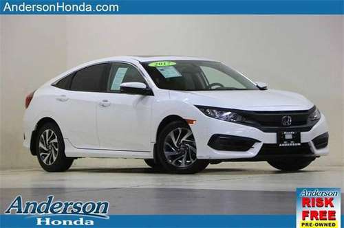 2017 Honda Civic 12620P - cars & trucks - by dealer - vehicle... for sale in Palo Alto, CA