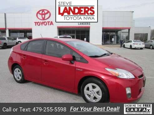2010 Toyota Prius IV hatchback Red - - by dealer for sale in ROGERS, AR