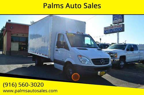 2012 Mercedes-Bens 3500 Sprinter Chassis 14' Box Truck for sale in Citrus Heights, CA