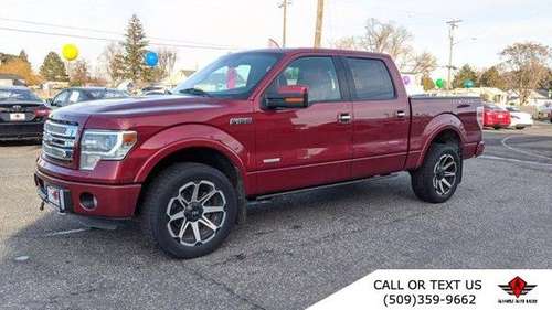 2013 Ford F-150 F150 F 150 Limited Crew Cab 4X4 TEXT or CALL! - cars for sale in Kennewick, WA