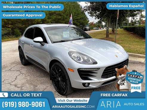 2015 Porsche Macan S - - by dealer - vehicle for sale in Raleigh, NC