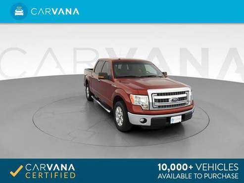 2014 Ford F150 SuperCrew Cab XLT Pickup 4D 5 1/2 ft pickup RED - for sale in Atlanta, NC