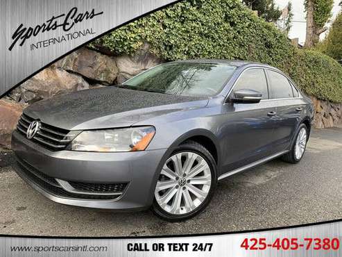 2013 Volkswagen Passat SE PZEV - - by dealer - vehicle for sale in Bothell, WA