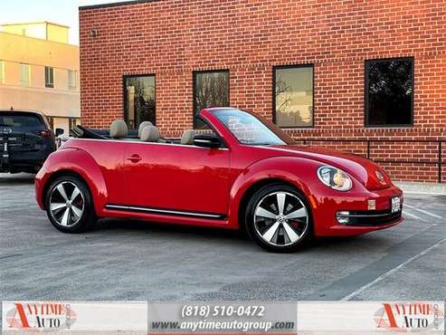 2013 Volkswagen VW Beetle Convertible - Fender Sound System - Leather for sale in Sherman Oaks, CA