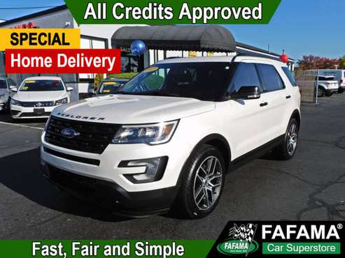 2017 *Ford* *Explorer* *Sport 4WD* Oxford White - cars & trucks - by... for sale in Milford, MA