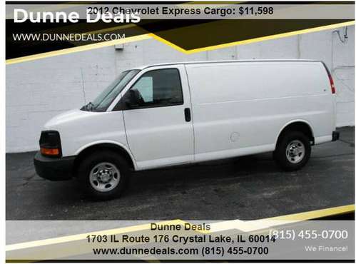 2012 Chevrolet Express Cargo 2500 3dr Cargo Van One Owner! for sale in Crystal Lake, IL