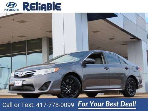 2014 Toyota Camry LE sedan Magnetic Gray Metallic for sale in Springfield, MO