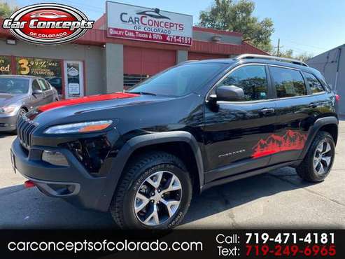 2018 Jeep Cherokee Trailhawk 4WD - cars & trucks - by dealer -... for sale in Colorado Springs, CO