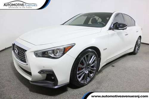 2019 INFINITI Q50, Majestic White - cars & trucks - by dealer -... for sale in Wall, NJ