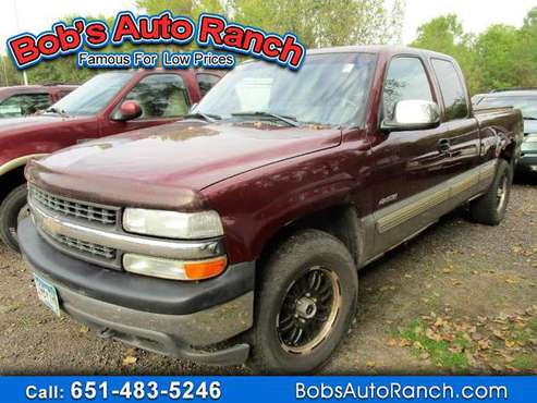 2001 Chevrolet Silverado 1500 Ext. Cab Long Bed 4WD for sale in Lino Lakes, MN