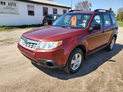 2011 Subaru Forester 2 5X AWD 5 speed 1 owner serviced NYSI warranty for sale in ADAMS CENTER, NY