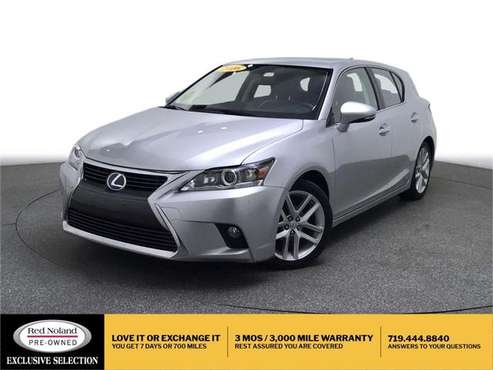 2016 Lexus CT 200h Base for sale in Colorado Springs, CO