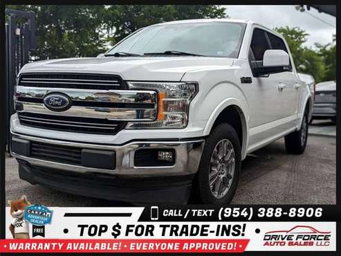 2020 Ford F150 F 150 F-150 SuperCrew Cab Lariat Pickup 4D 4 D 4-D 5 for sale in Hollywood, FL