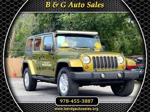 2008 Jeep Wrangler Unlimited Sahara 4WD ( 6 MONTHS WARRANTY ) - cars for sale in North Chelmsford, MA