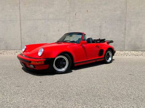 1988 Porsche 911 Carrera Cabriolet Wide body -- RED ! Desirable like t for sale in Madison, MN