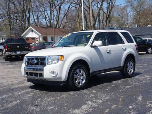 2011 *Ford* *Escape* *4WD 4dr Limited* White Suede for sale in Muskegon, MI