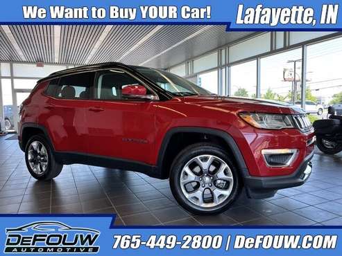 2020 Jeep Compass Limited 4WD for sale in Lafayette, IN