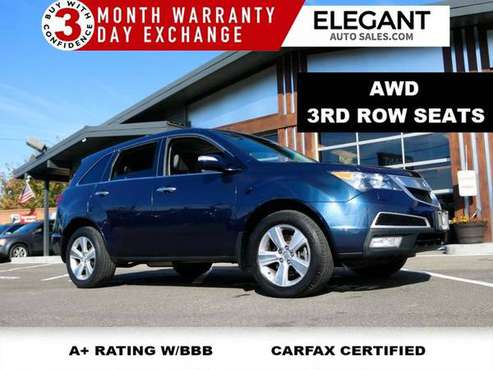 2010 Acura MDX Technology Pkg AWD 3RD ROW SEAT CLEAN SUV All Wheel Dri for sale in Beaverton, OR