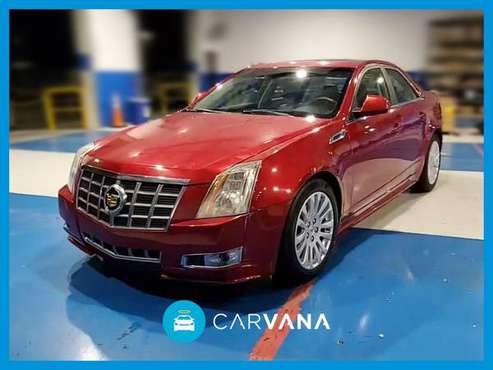 2013 Caddy Cadillac CTS 3 6 Premium Collection Sedan 4D sedan Red for sale in Waite Park, MN