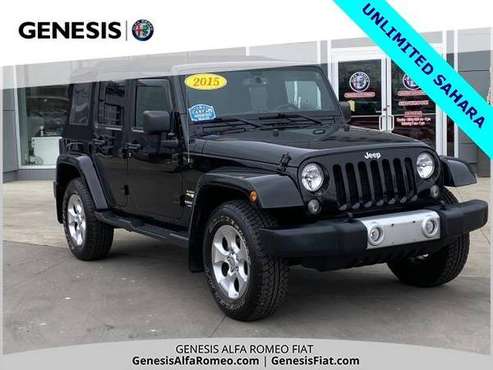 2015 Jeep Wrangler Unlimited Sahara - SUV - - by for sale in Macomb, MI
