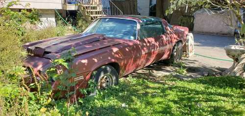 1981 Camaro Z28 Project Car With T Tops for sale in Buffalo, NY