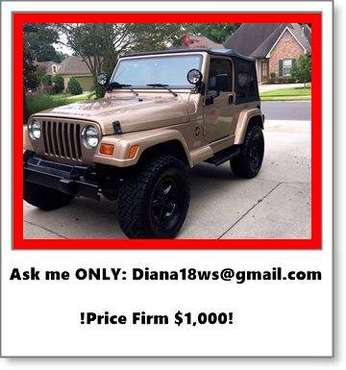 Runs Great 1999 Jeep Wrangler Sahara for sale in Saint Louis, MO