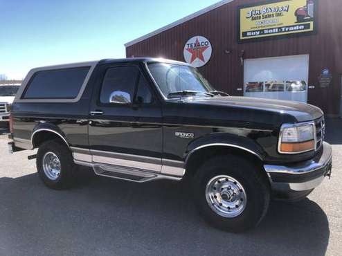 1996 Ford Bronco Eddie Bauer 4x4 Black (CC) for sale in Johnstown , PA