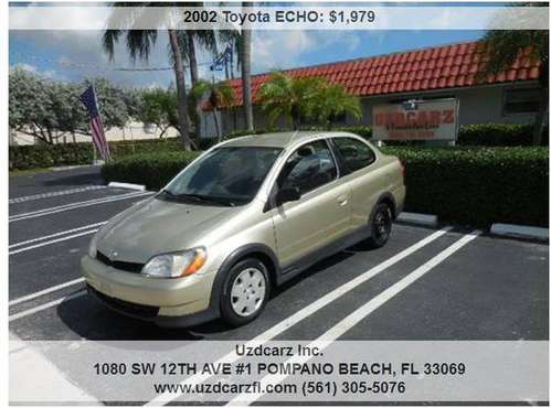 2002 Toyota Echo for sale in Pompano Beach, FL