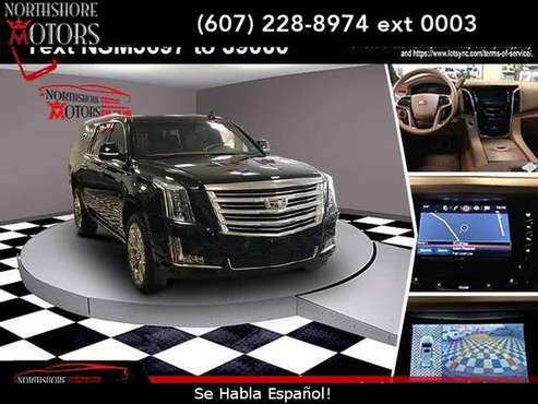 2017 Cadillac Escalade ESV Platinum - SUV - cars & trucks - by... for sale in Syosset, NY