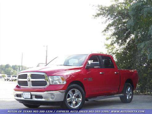 2015 Ram 1500 SLT 4x2 SLT 4dr Crew Cab 5.5 ft. SB Pickup - GUARANTEED for sale in Tyler, TX