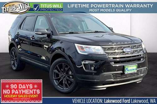 2019 Ford Explorer 4x4 4WD XLT SUV - cars & trucks - by dealer -... for sale in Lakewood, WA
