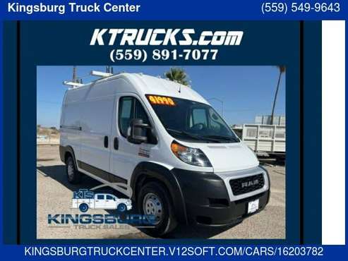 2019 RAM ProMaster Cargo 2500 136 WB 3dr High Roof Cargo Van - cars for sale in Kingsburg, CA