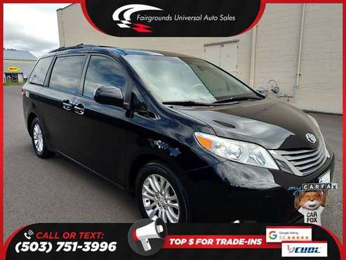 228/mo - 2011 Toyota Sienna XLE 7 Passenger Auto Access SeatMini for sale in Salem, OR