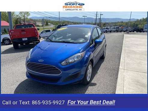 2019 Ford Fiesta SE hatchback Lightning Blue - - by for sale in LaFollette, TN