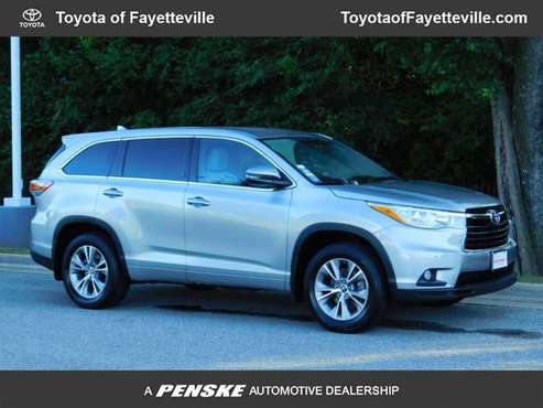2016 *Toyota* *Highlander* *AWD 4dr V6 LE* GRAY for sale in Fayetteville, AR