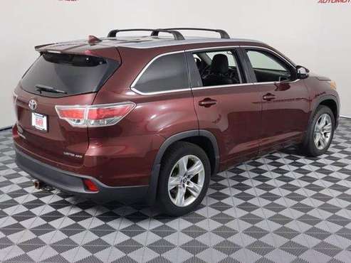 2016 Toyota Highlander SUV Limited AWD 546 07 PER MONTH! - cars & for sale in Loves Park, IL