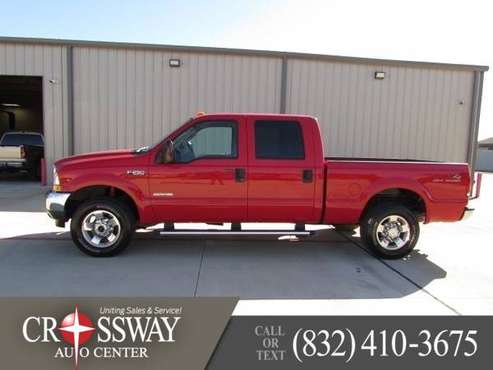 2004 Ford Super Duty F-250 4WD Crew Cab 6-3/4 Ft Box Lariat for sale in Tomball, TX