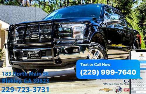 2018 Ford F-150 F150 F 150 King Ranch for sale in Blakely, GA