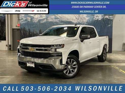 2019 Chevrolet Silverado 1500 4x4 4WD Chevy Truck LT Crew Cab - cars for sale in Wilsonville, OR