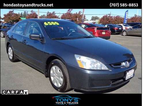 2004 Honda Accord LX 4dr Sedan MORE VEHICLES TO CHOOSE FROM for sale in Santa Rosa, CA
