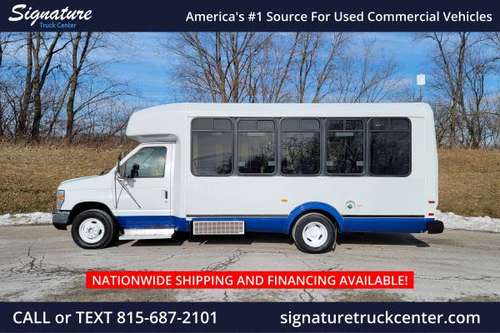 2009 Ford E450 16 Passenger Paratransit Diesel Shuttle Bus - cars & for sale in Crystal Lake, IL
