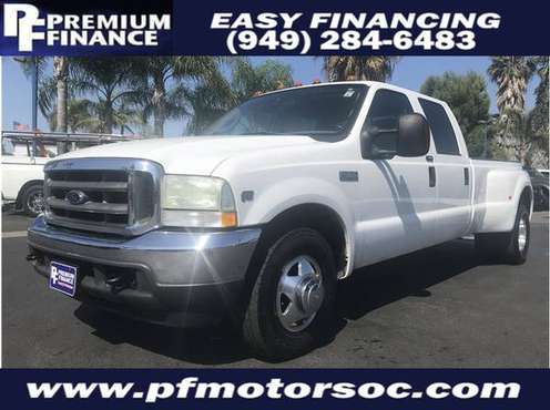 SR1. 2004 Ford F350 SD Crew Cab 6.8L DUALLY LONG BED LOW MILES for sale in Stanton, CA