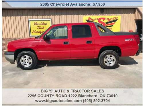 2005 CHEVROLET AVALANCHE 1500 LS! CREW CAB! 4X4!!! for sale in Blanchard, OK